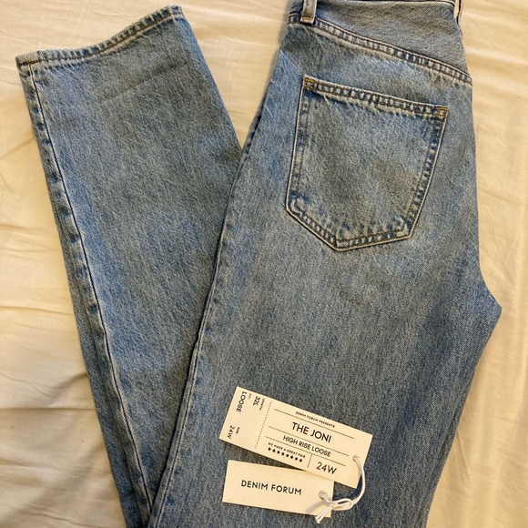 Aritzia Denim forum picture this bleu size 24 like new - Picture 2 of 3